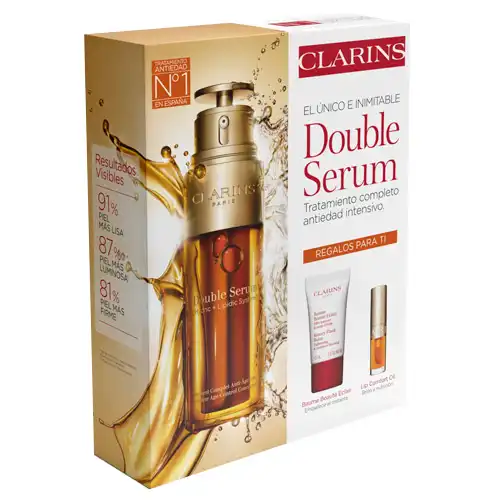 Clarins Double Sérum Estuche 50 ml Estuche Tratamiento Antiedad - Clarins - Comparador de precios