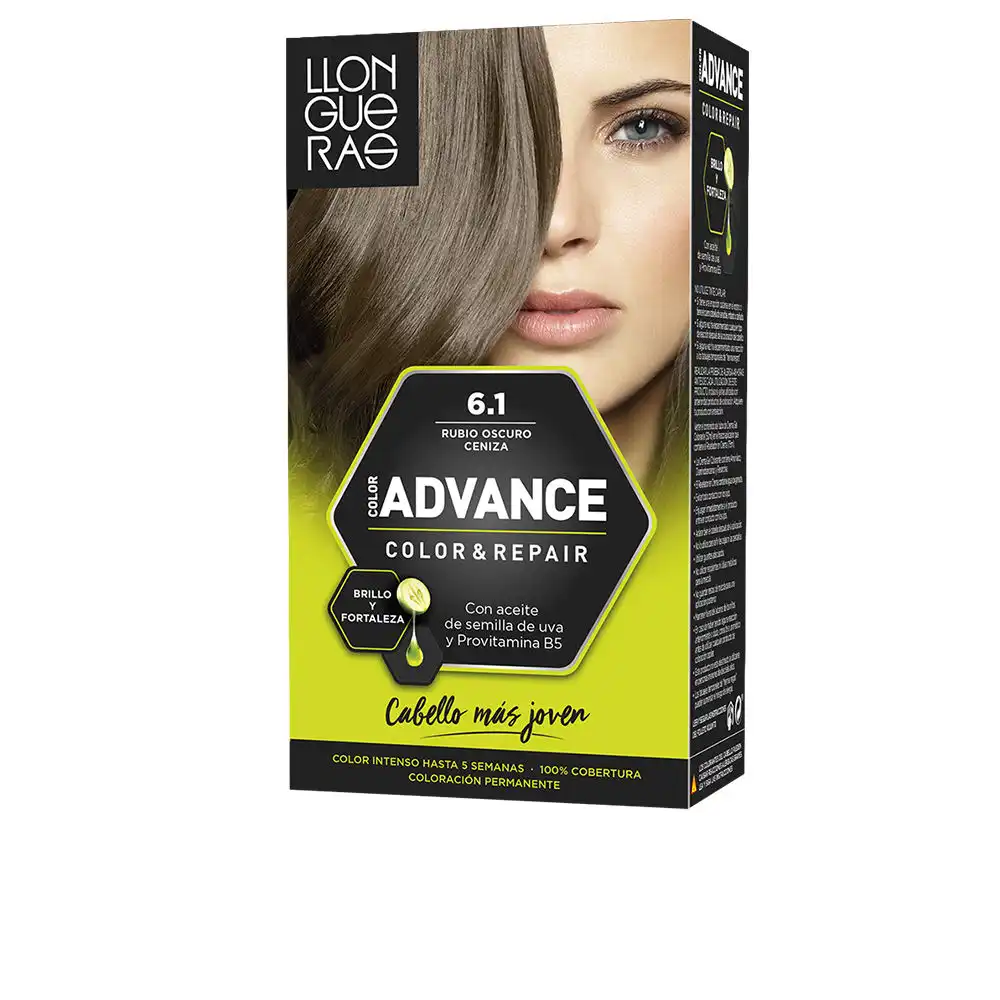 Color Advance #6,1-rubio oscuro ceniza 1 u - Llongueras - Comparador de precios