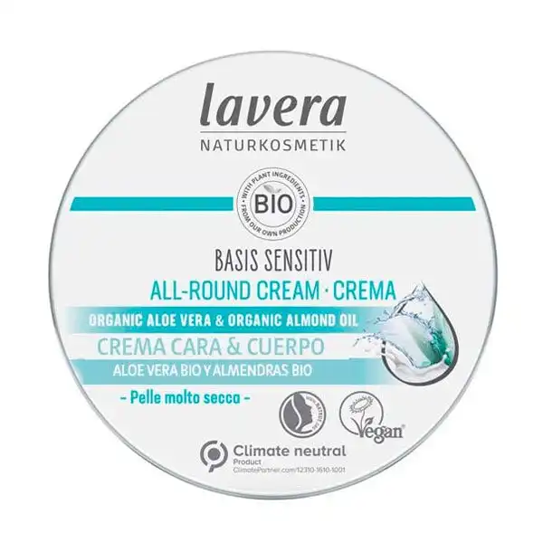 Crema De Cara Y Cuerpo Basis Sensitiv - lavera - Comparador de precios