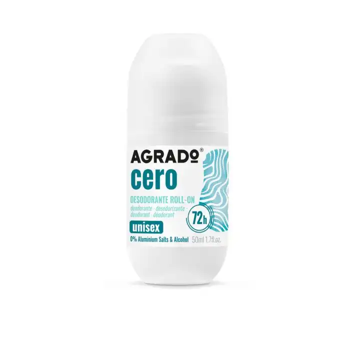 Desodorante Antitranspirante Roll-On Cero 50 ml - Agrado - Comparador de precios