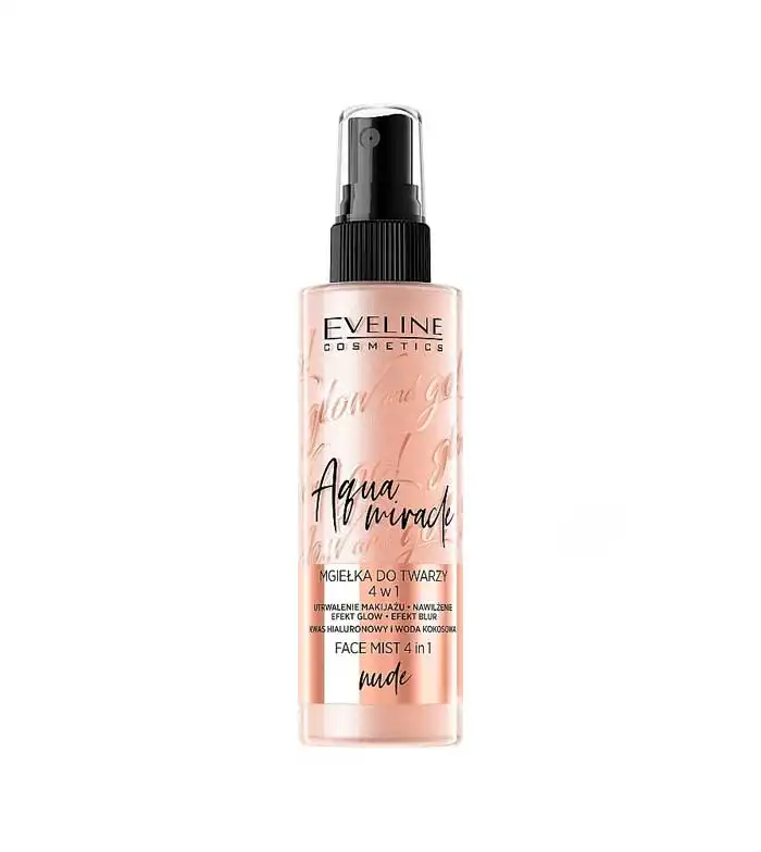 Eveline Cosmetics - Bruma para rostro y cuerpo Glow & Go Aqua Miracle 4 in 1 - Nude - Eveline Cosmetics - Comparador de precios