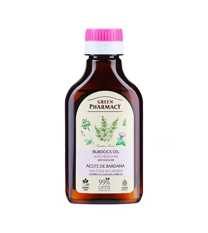 Green Pharmacy - Aceite de bardana capilar - Cola de caballo - Green Pharmacy - Comparador de precios