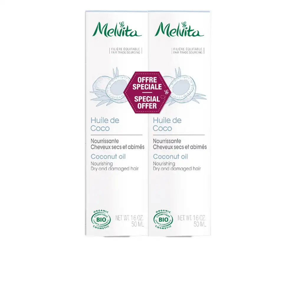 Huiles De Beaute Bio huile de coco duo 2 x 50 ml - Melvita - Comparador de precios