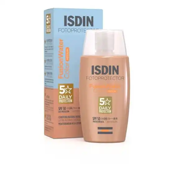 Isdin FusiónWater Color Medium Spf 50 50 ml Protector Solar - Isdin - Comparador de precios
