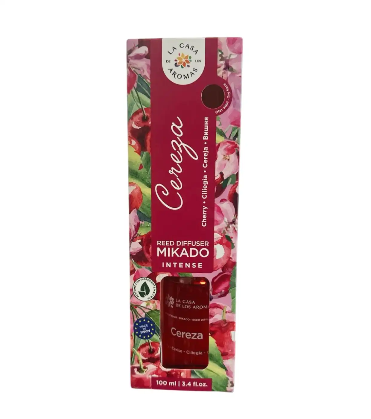 La Casa de los Aromas - Ambientador mikado 100ml - Cereza - La Casa de los Aromas - Comparador de precios