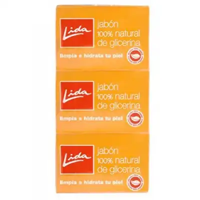 Lida Lote Jabón Lida Glicerina, 125 gr - Lida - Comparador de precios