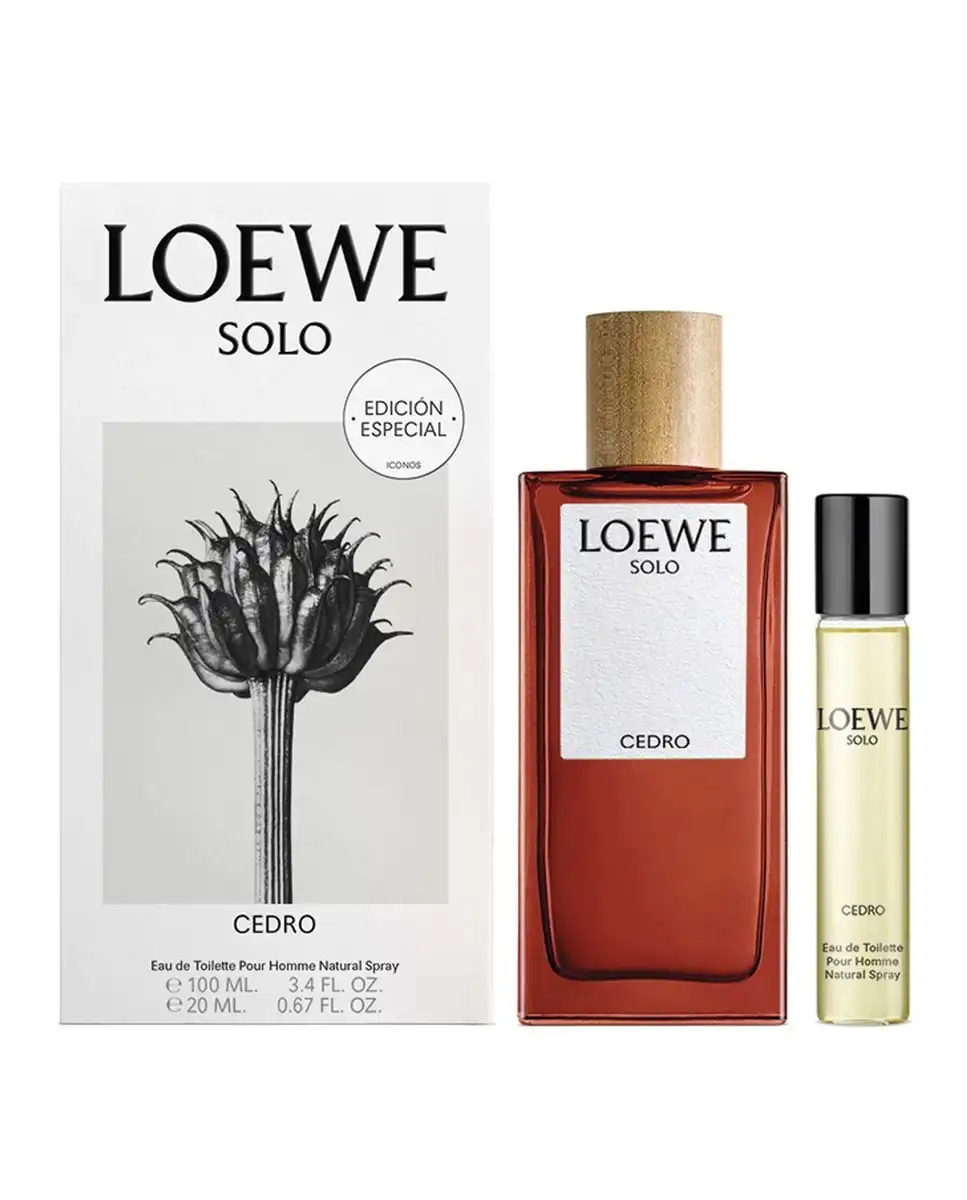 LOEWE - Estuche De Regalo Eau De Toilette Solo Cedro 100 Ml - Loewe - Comparador de precios