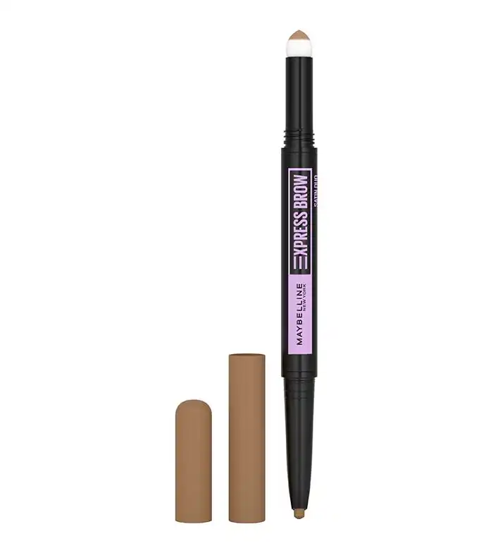 Maybelline - Lápiz de cejas Brow satin Duo - 001: Dark Blonde - Maybelline - Comparador de precios