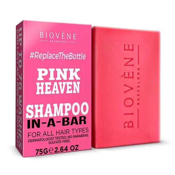 Pink Heaven Shampoo In A Bar - Biovene - Comparador de precios