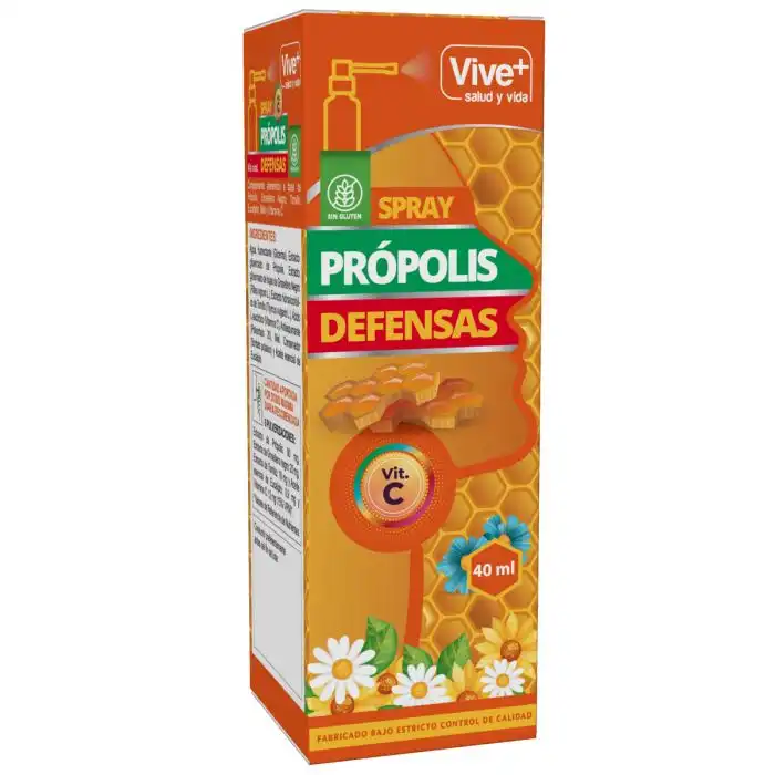 Própolis Defensas Spray 40 ml - Vive + - Comparador de precios