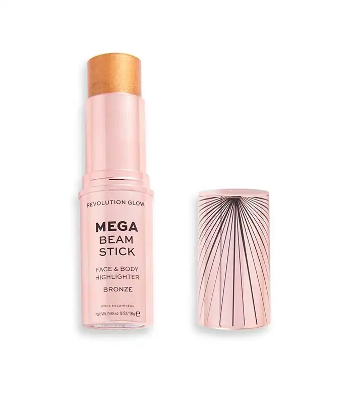 Revolution - *Glow* - Iluminador facial y corporal Mega Beam Stick - Bronze - Makeup Revolution - Comparador de precios