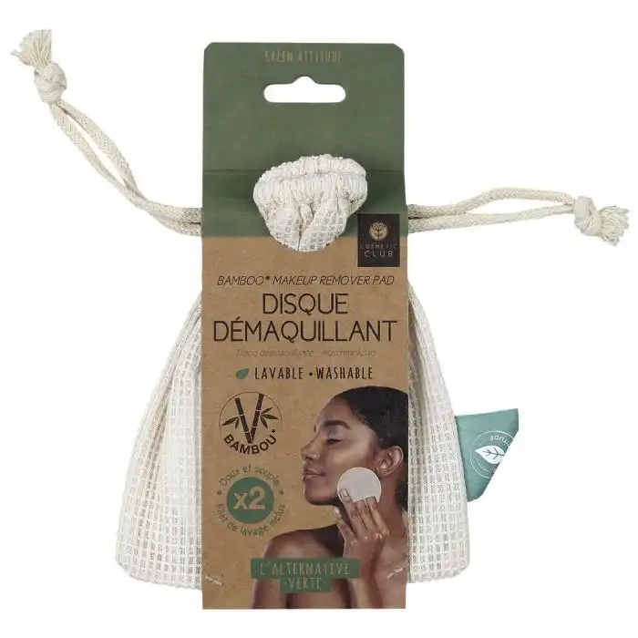 Set Discos Desmaquillantes Bamboo - Cosmetic Club - Comparador de precios