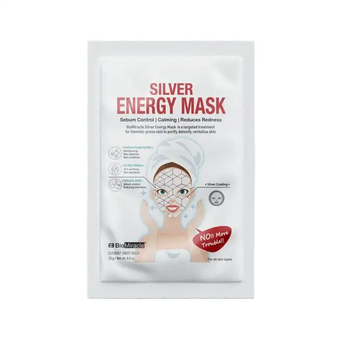 Silver Energy Mask 23 gr  Biomiracle - BIOMIRACLE - Comparador de precios