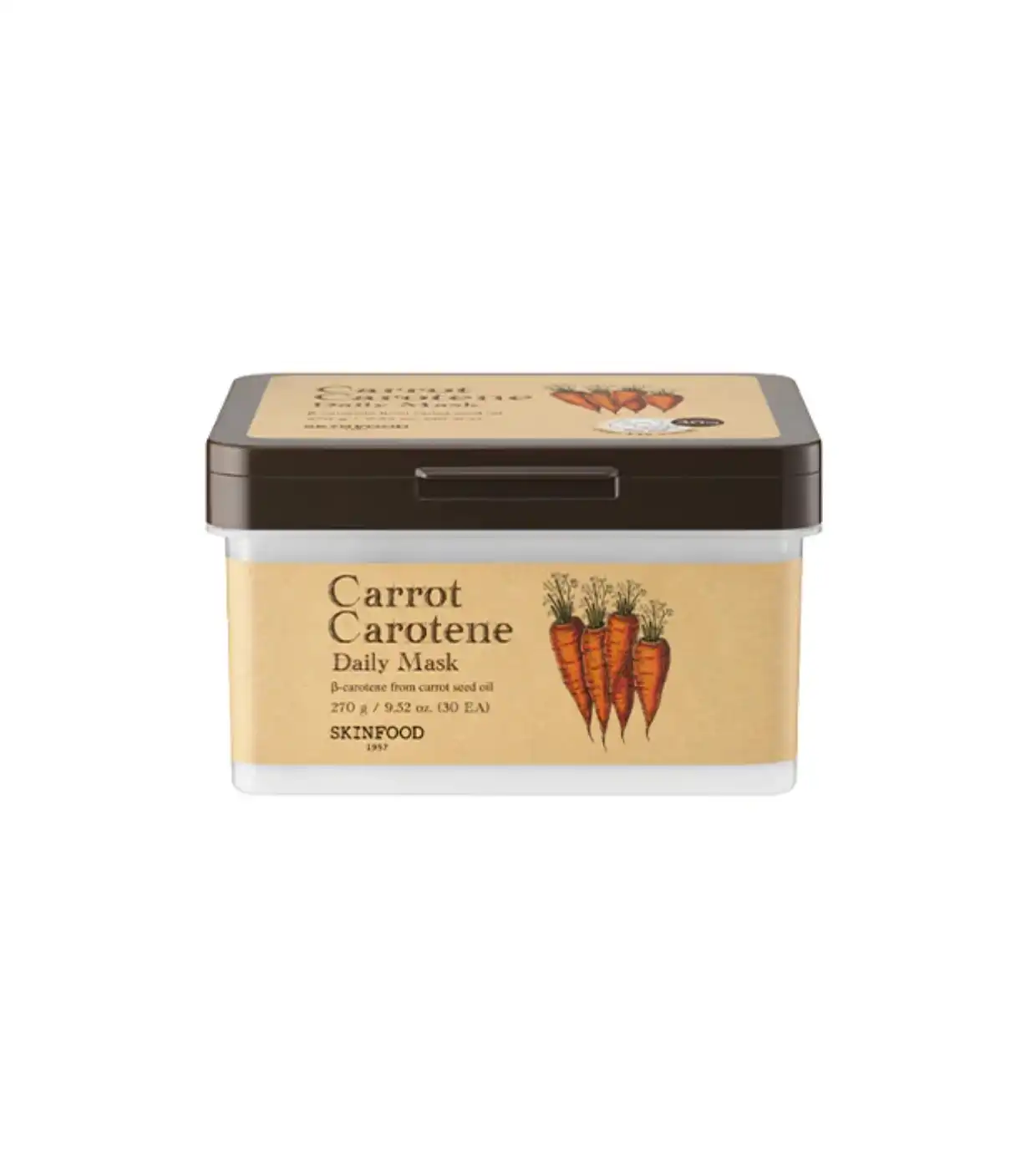 Skinfood - Mascarilla diaria Carrot Carotene - 30 uds - Skinfood - Comparador de precios
