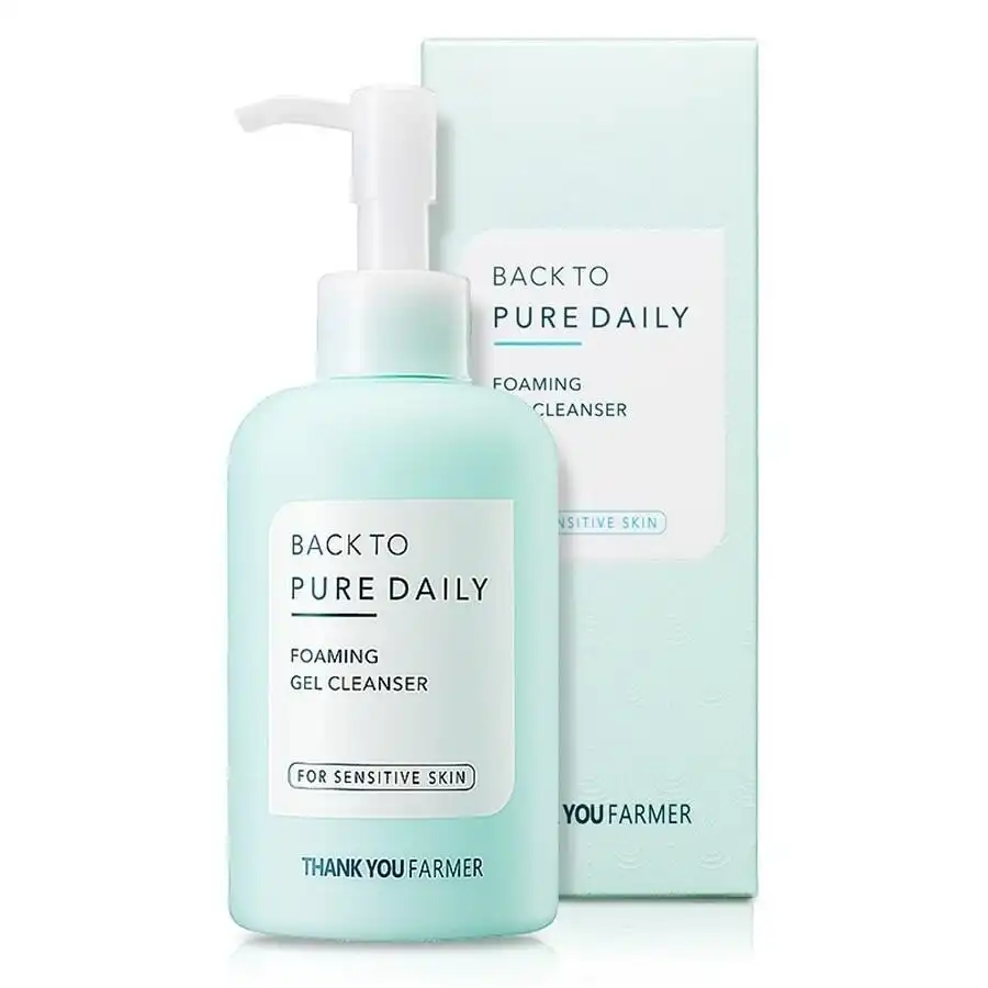 Thank you Farmer - Back To Pure Daily Foaming Cleanser Geles limpiadores 200 ml unisex - Thank you Farmer - Comparador de precios