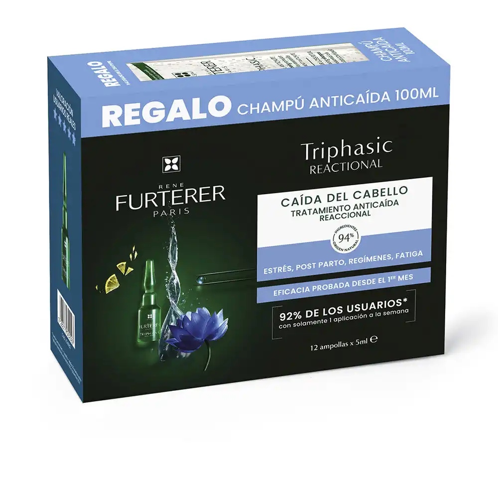 Triphasic Reaccional Ritual Anticaída lote 12 pz - René Furterer - Comparador de precios