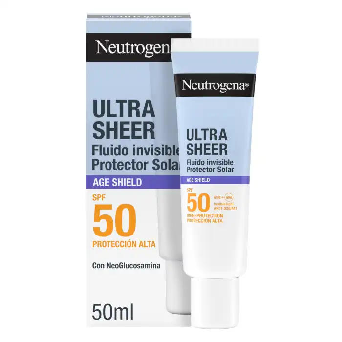 Ultra Sheer Fluido Invisible Anti-edad SPF50 50 ml - Neutrogena - Comparador de precios