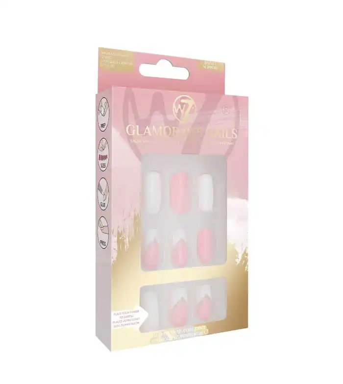 W7 - Uñas postizas Glamorous Nails - Ballet Slippers - W7 - Comparador de precios
