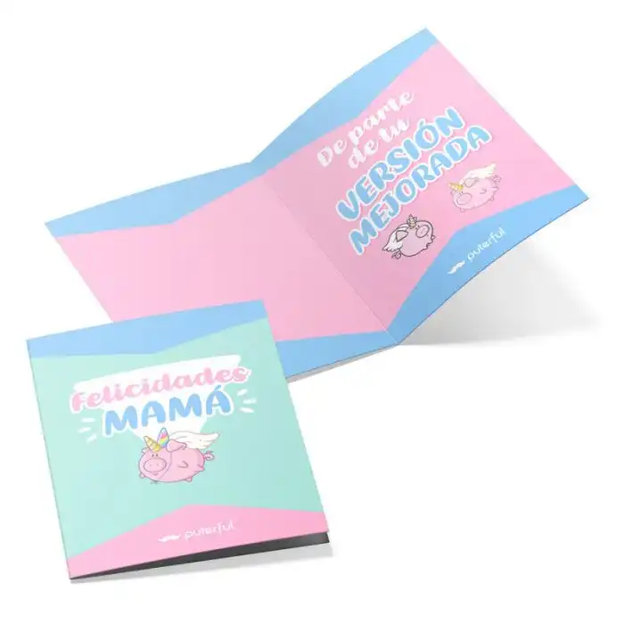 ¡33% DTO! Tarjeta Felicitación Mamá - Puterful by Primor - Comparador de precios