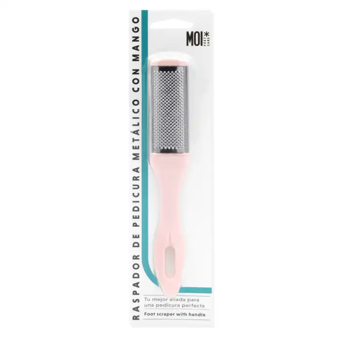 ¡34% DTO! Raspador pedicura metálico con mango 0.01 gr - MOI* - Comparador de precios