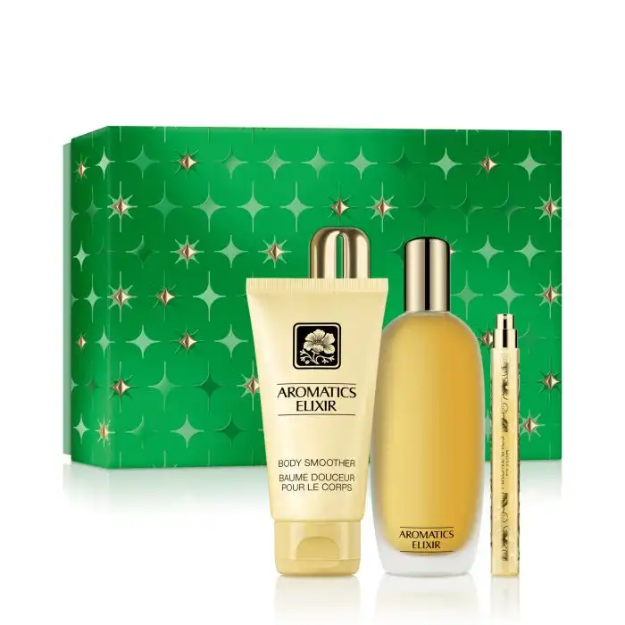 ¡46% DTO! Estuche Fragancia Aromatics Elixir + 2 regalos 100 ml - Clinique - Comparador de precios