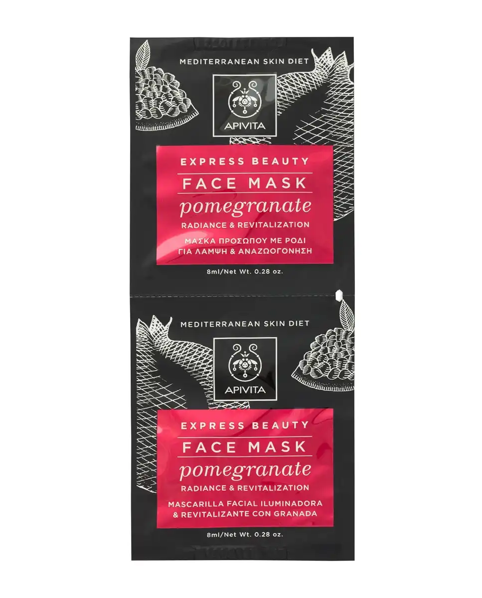 Apivita - Mascarilla Revitalizante & Radiante Con Granada Express Beauty - Apivita - Comparador de precios