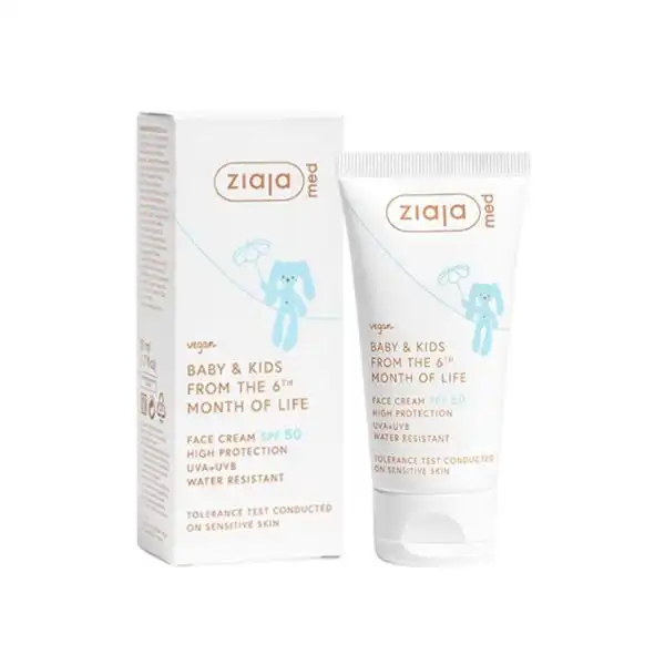 Crema Facial Spf50 Baby & Kids - ZIAJA MED - Comparador de precios