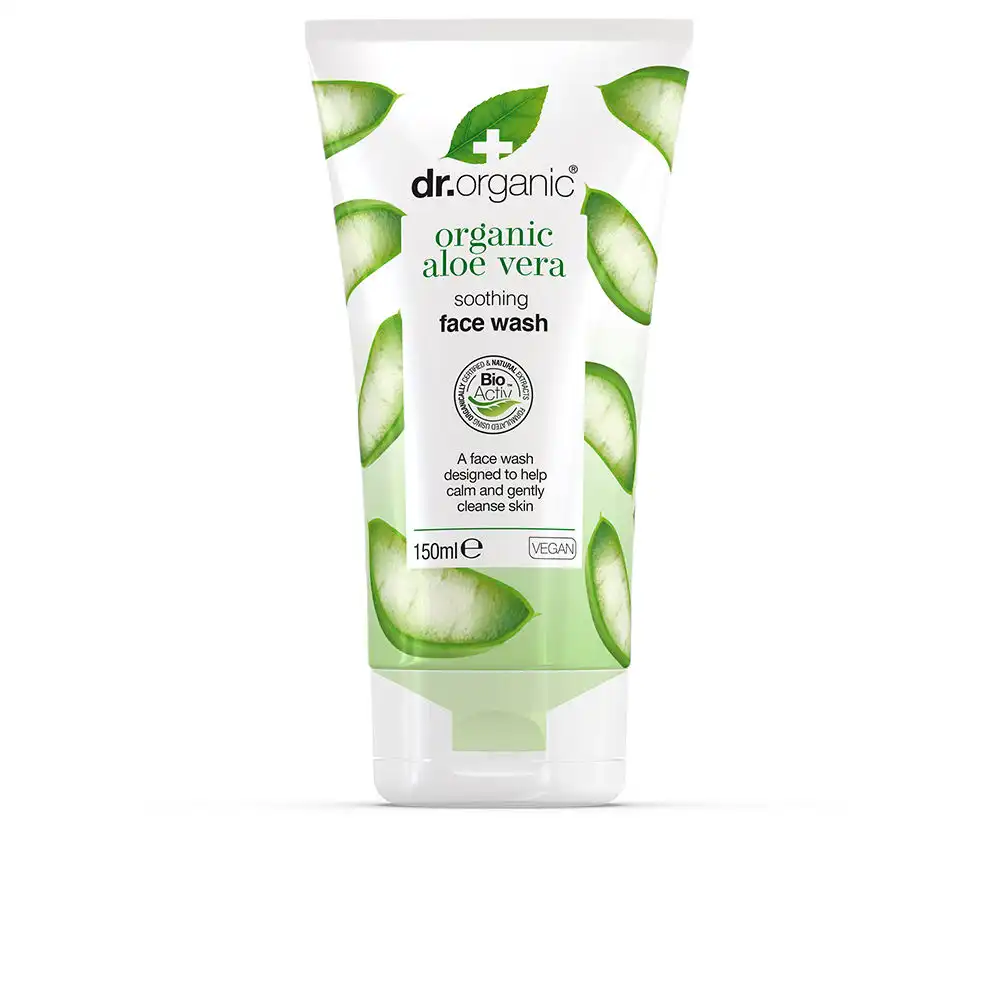 Dr. Organic Limpiador Facial Aloe Vera, 150 ml - Dr. Organic - Comparador de precios