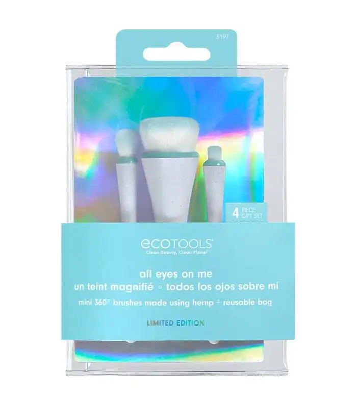 Ecotools - *Brighter Tomorrow* - Set de mini brochas de maquillaje All Eyes on Me - Ecotools - Comparador de precios