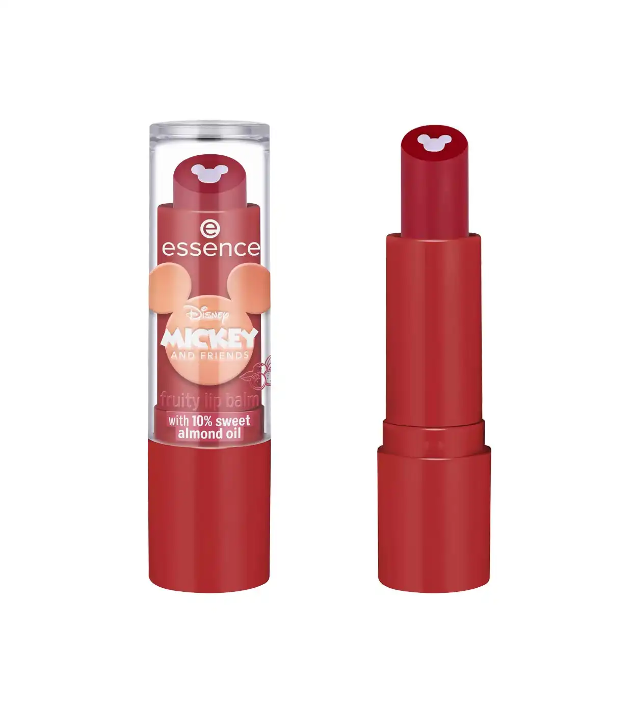 essence - *Mickey & Friends* - Bálsamo de labios con aceite de almendras - 02: Red berries vibes! - ESSENCE - Comparador de precios