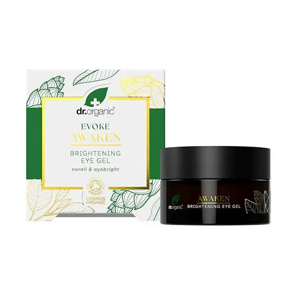 Evoke Awaken Brightening Eye Gel - Dr. Organic - Comparador de precios