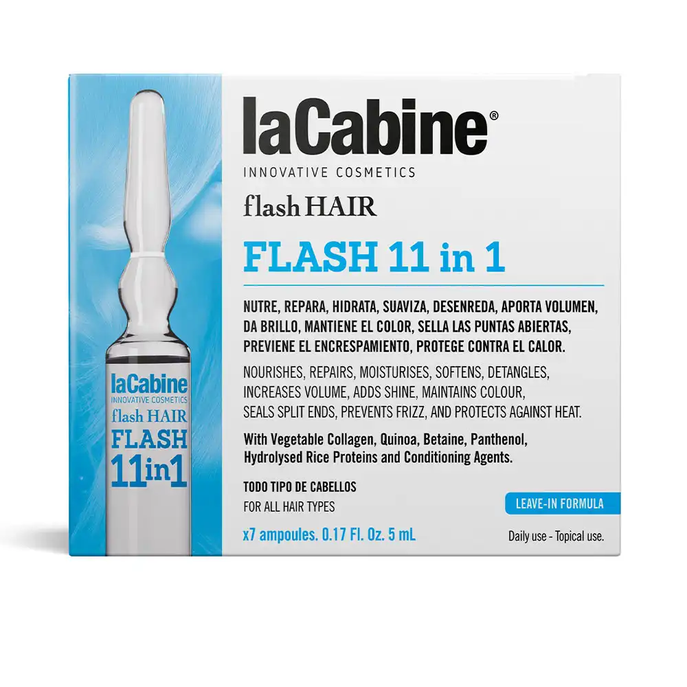 Flash Hair 11 In 1 7 x 5 ml - LA CABINE - Comparador de precios