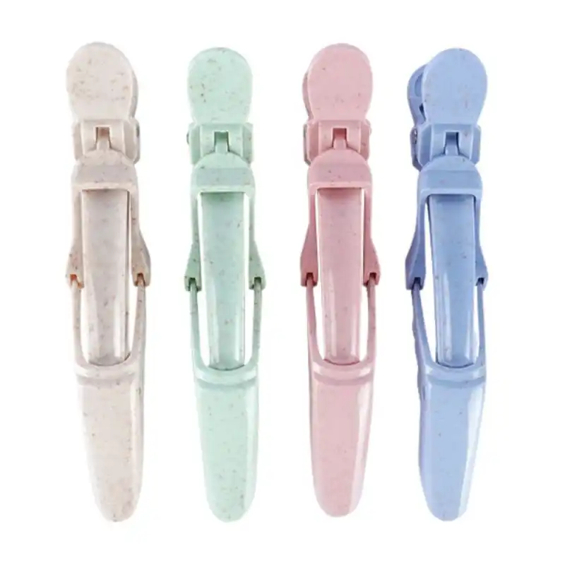 Hair Clip Set Green, Pink, Blue, Natural - 4 pcs/box - WAD Professional Beauty - Wad Professional Beauty - Comparador de precios