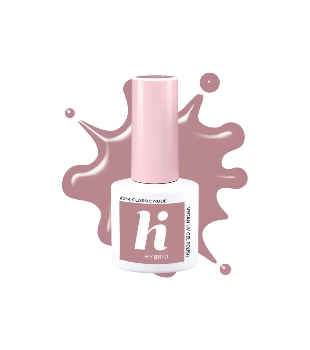 Hi Hybrid - Esmalte de uñas semipermanente - 214: Classic Nude - Hi Hybrid - Comparador de precios