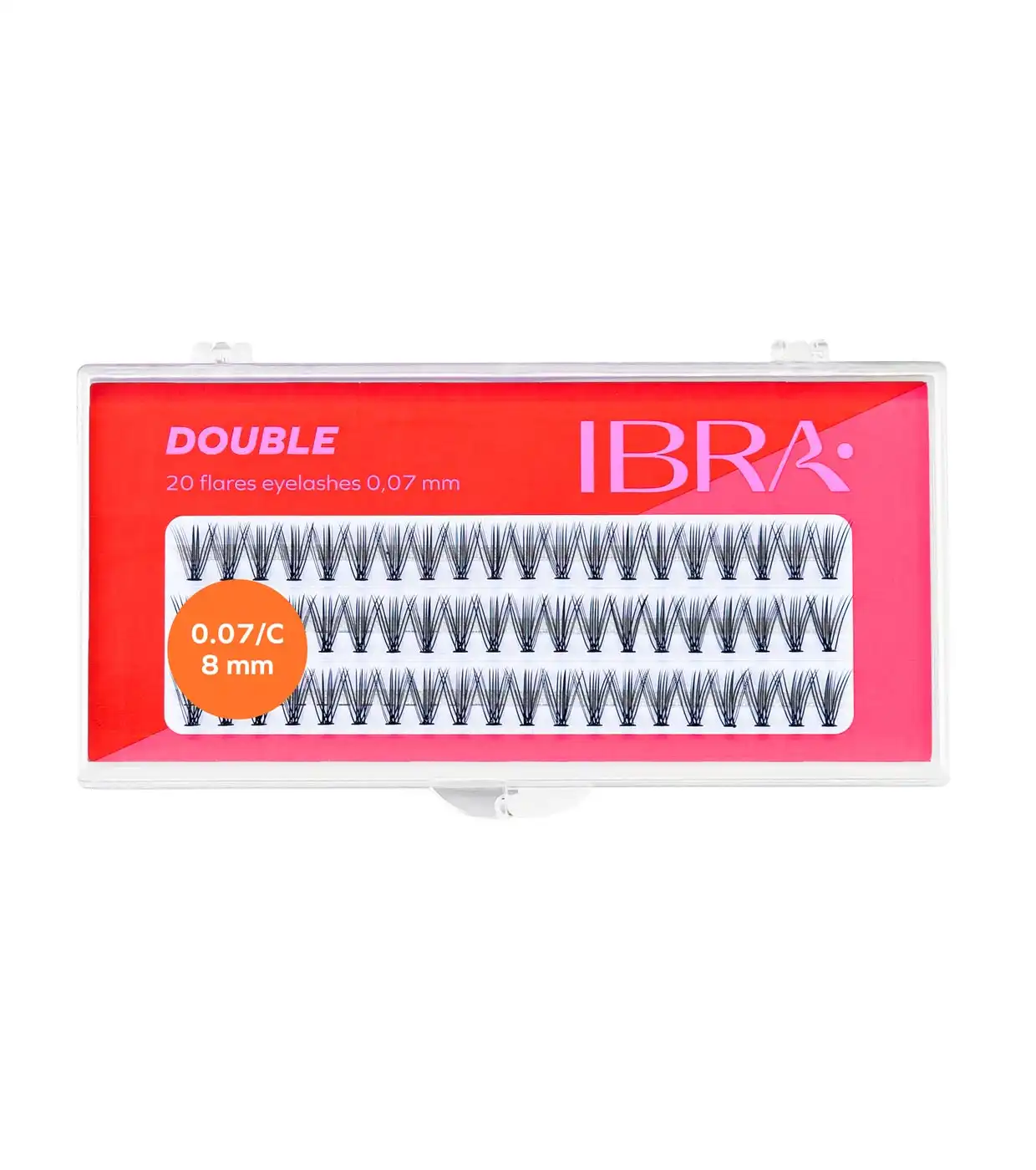 Ibra - Pestañas Postizas Individuales 20D/0.07 C - 8mm - Ibra - Comparador de precios