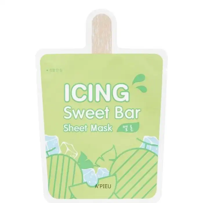 Icing Sweet Bar Sheet Mask Melon Mascarilla facial 21 gr - APieu - Comparador de precios