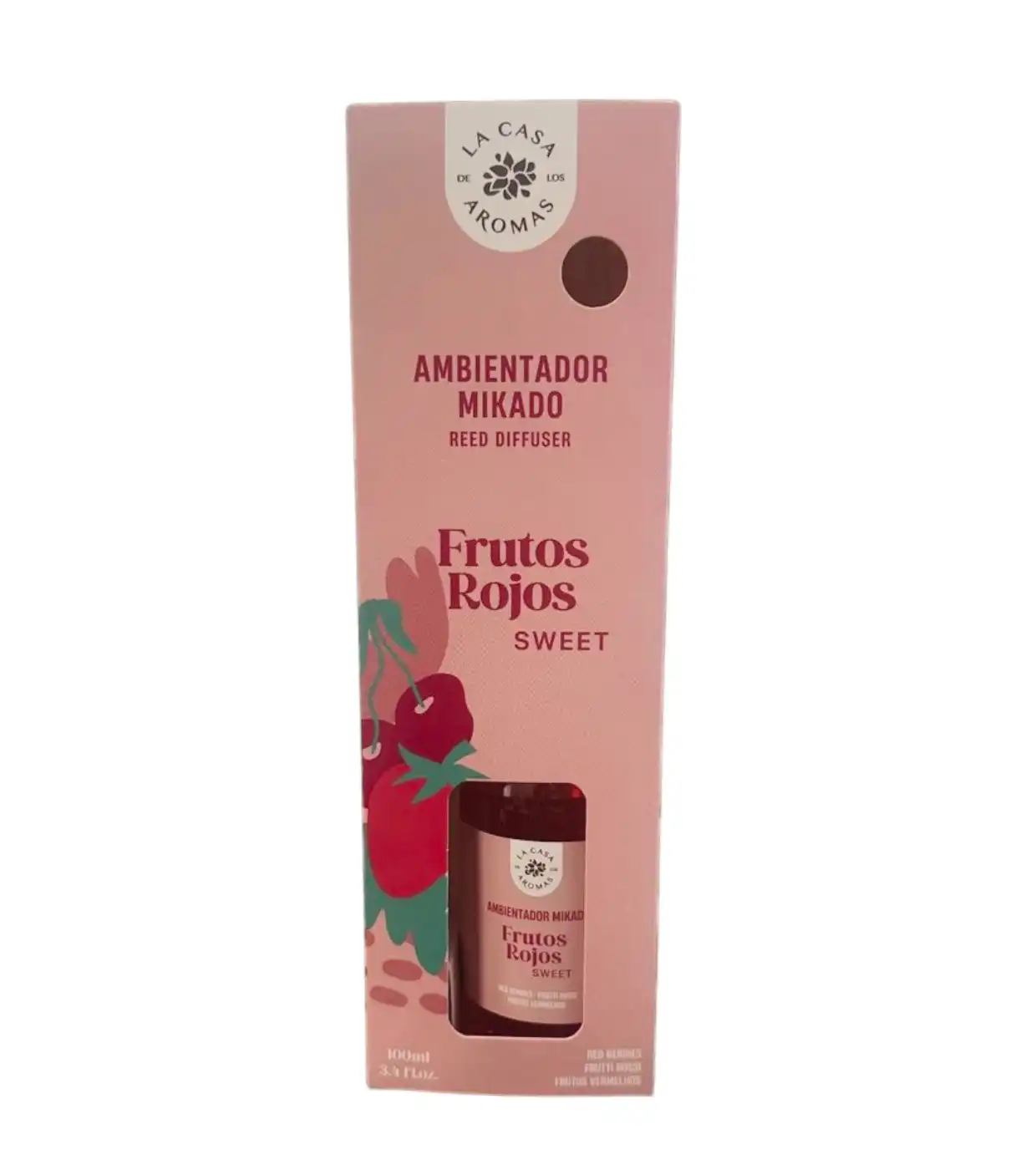 La Casa de los Aromas - Ambientador mikado 100ml - Frutos Rojos Sweet - La Casa de los Aromas - Comparador de precios