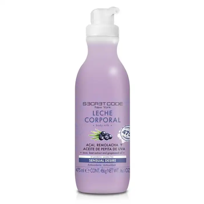 Leche Corporal Sensual 500 ml - Secret Code - Comparador de precios