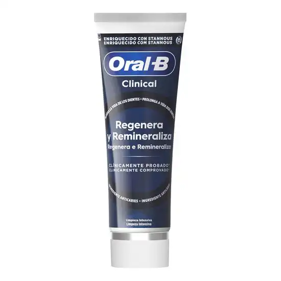 Mejor Dto!   Clinical Regenera y Remineraliza 75 ml Pasta de Dientes - Oral-B - Comparador de precios