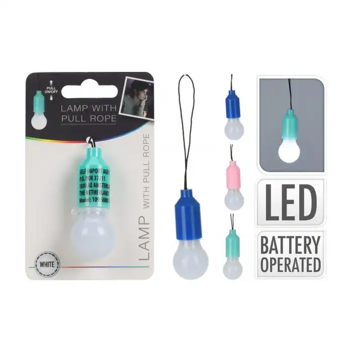 Mini Luz Led con Cable Tirador - Koopman International - Comparador de precios