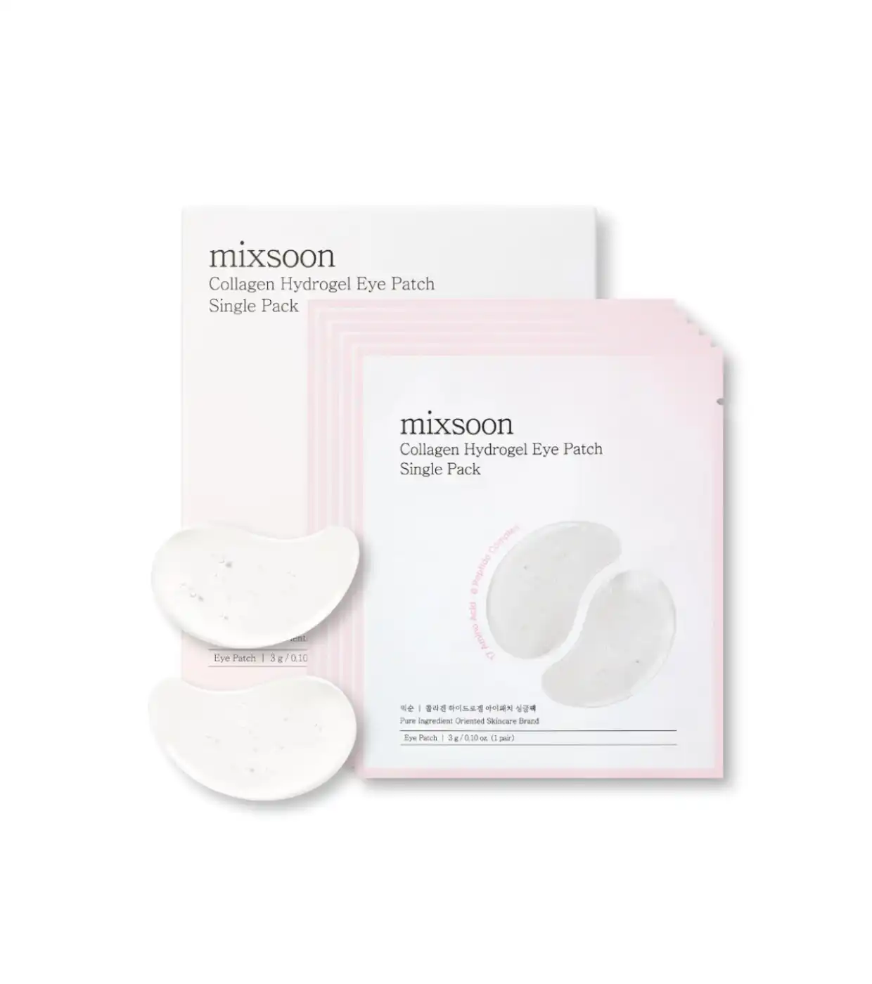 Mixsoon - Parches para el contorno de ojos Collagen Hydrogel - Pack - Mixsoon - Comparador de precios