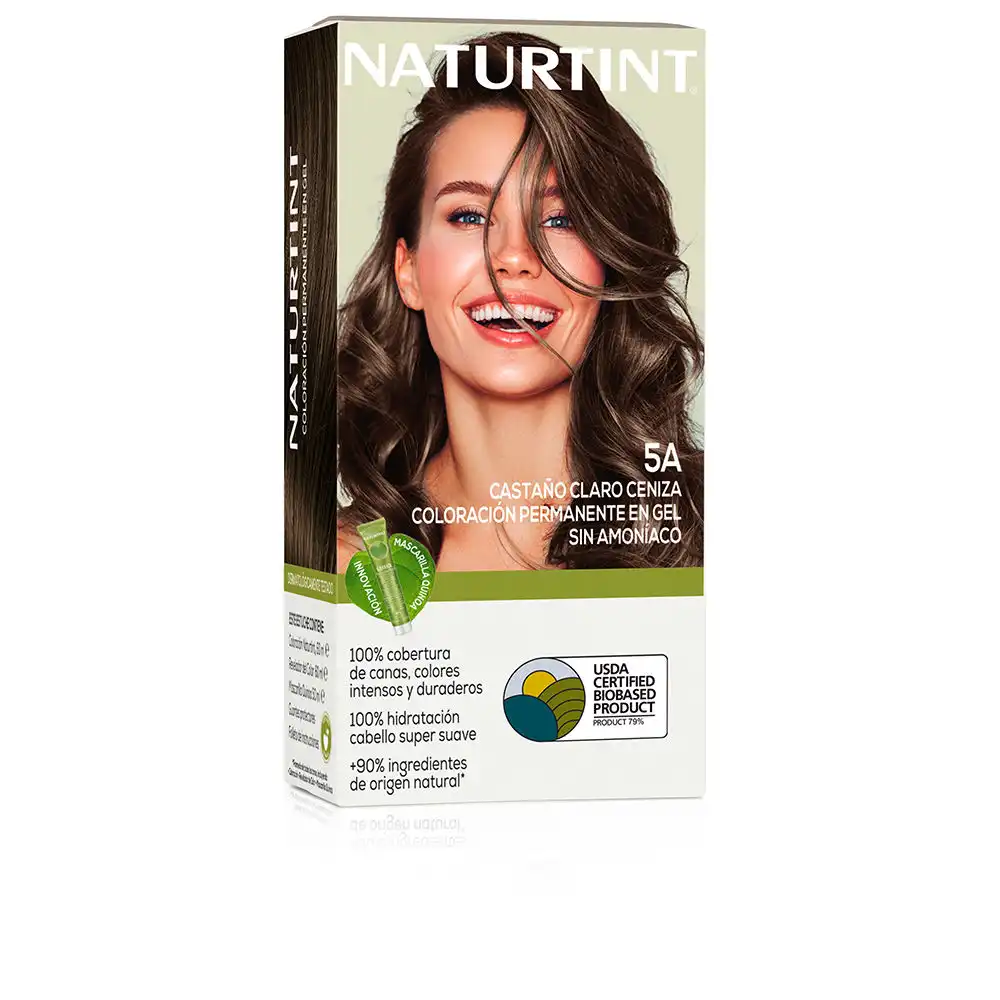 NATURTINT tinte sin amoniaco #5A-Castaño Claro Ceniza - Naturtint - Comparador de precios