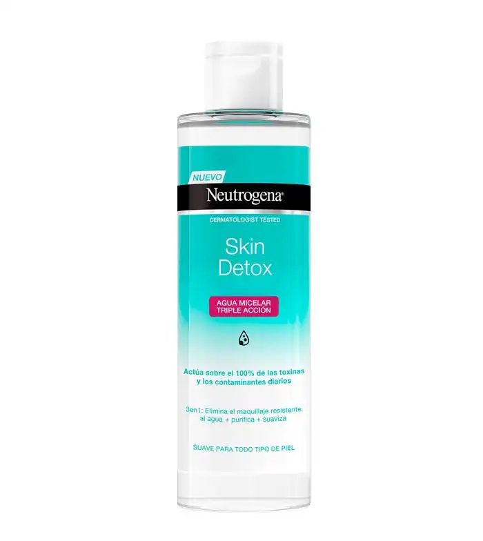 Neutrogena - Agua micelar triple acción Skin Detox - Neutrogena - Comparador de precios