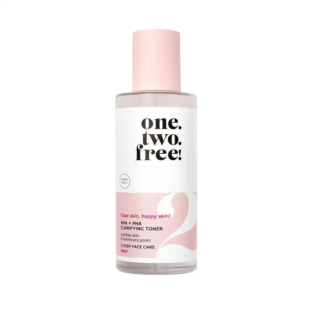 one.two.free! AHA + PHA Clarifying Toner, 100 ml - one.two.free! - Comparador de precios