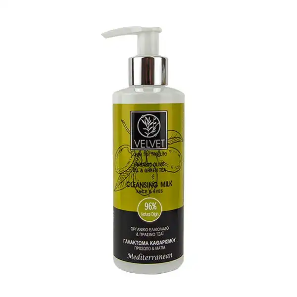Organic Olive Oil & Green Tea Cleansing Milk - Velvet - Comparador de precios