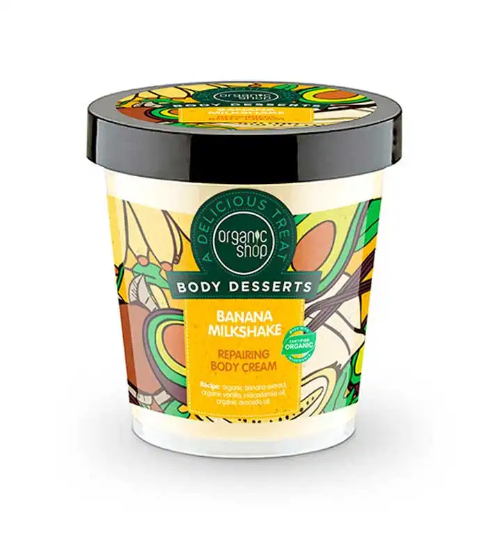 Organic Shop - *Body Desserts* - Crema corporal - Batido de platano - Organic Shop - Comparador de precios