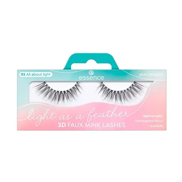 Pestañas Sinteticas Light Feather 3D 02 - ESSENCE - Comparador de precios