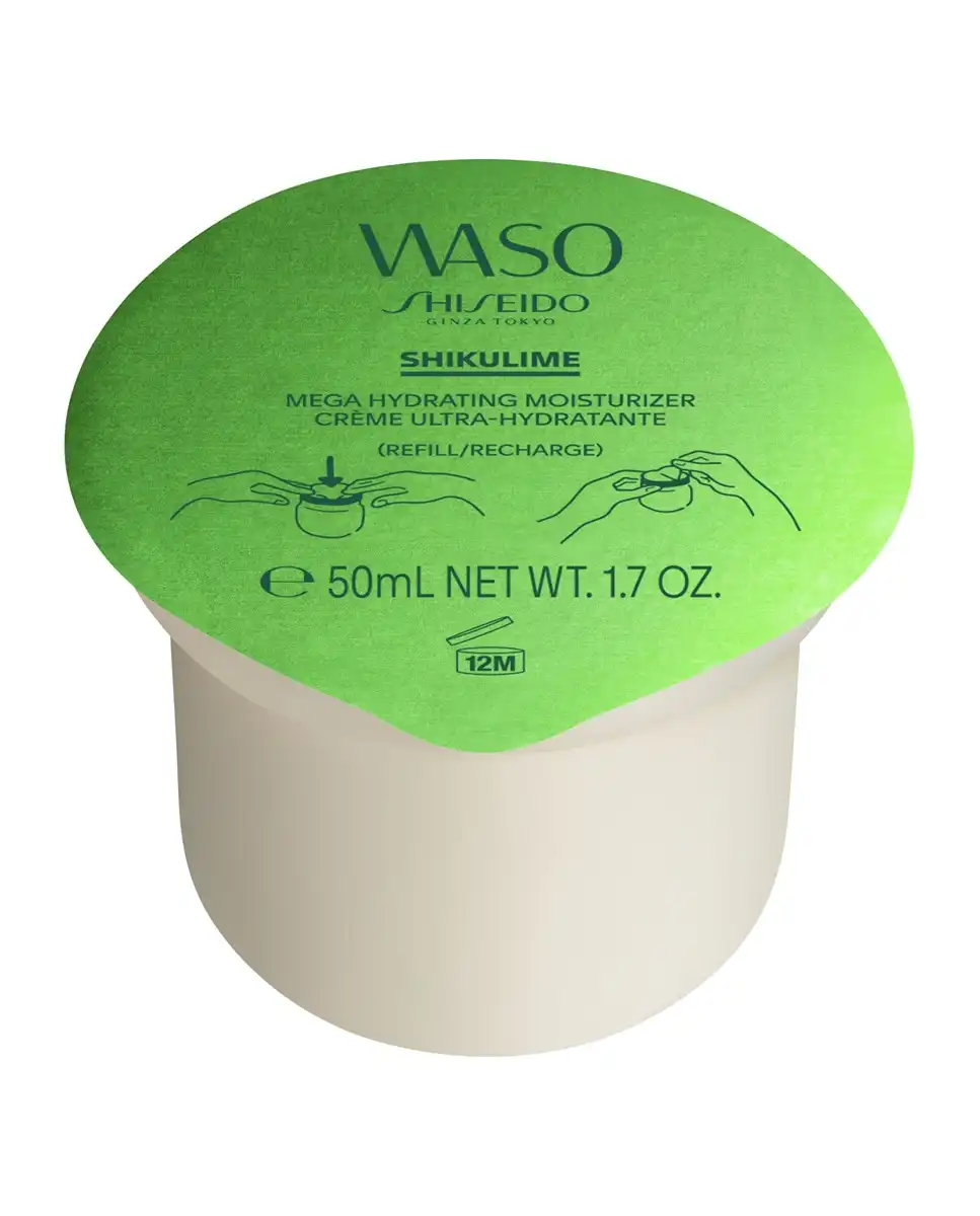 Shiseido - Recarga Hidratante Waso Mega Hydrating Moisturizer Refill 50 Ml - Shiseido - Comparador de precios