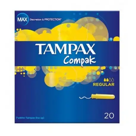 Tampax Compak Regular Tampones 20 unidades - Tampax - Comparador de precios