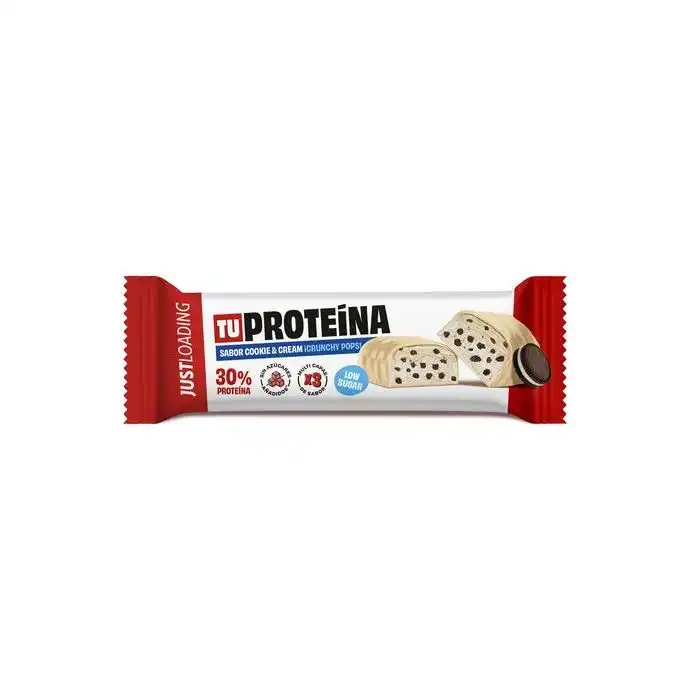 Tu Proteína Barrita Sabor Cookie - Cream 50 gr - Just Loading - Comparador de precios